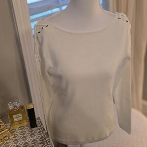 100% Cotton Dana Buchman Sweater